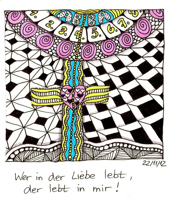 Wer in der Liebe lebt, der lebt in mir